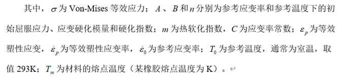 Johnson-Cook塑性本构的VUMAT的图2